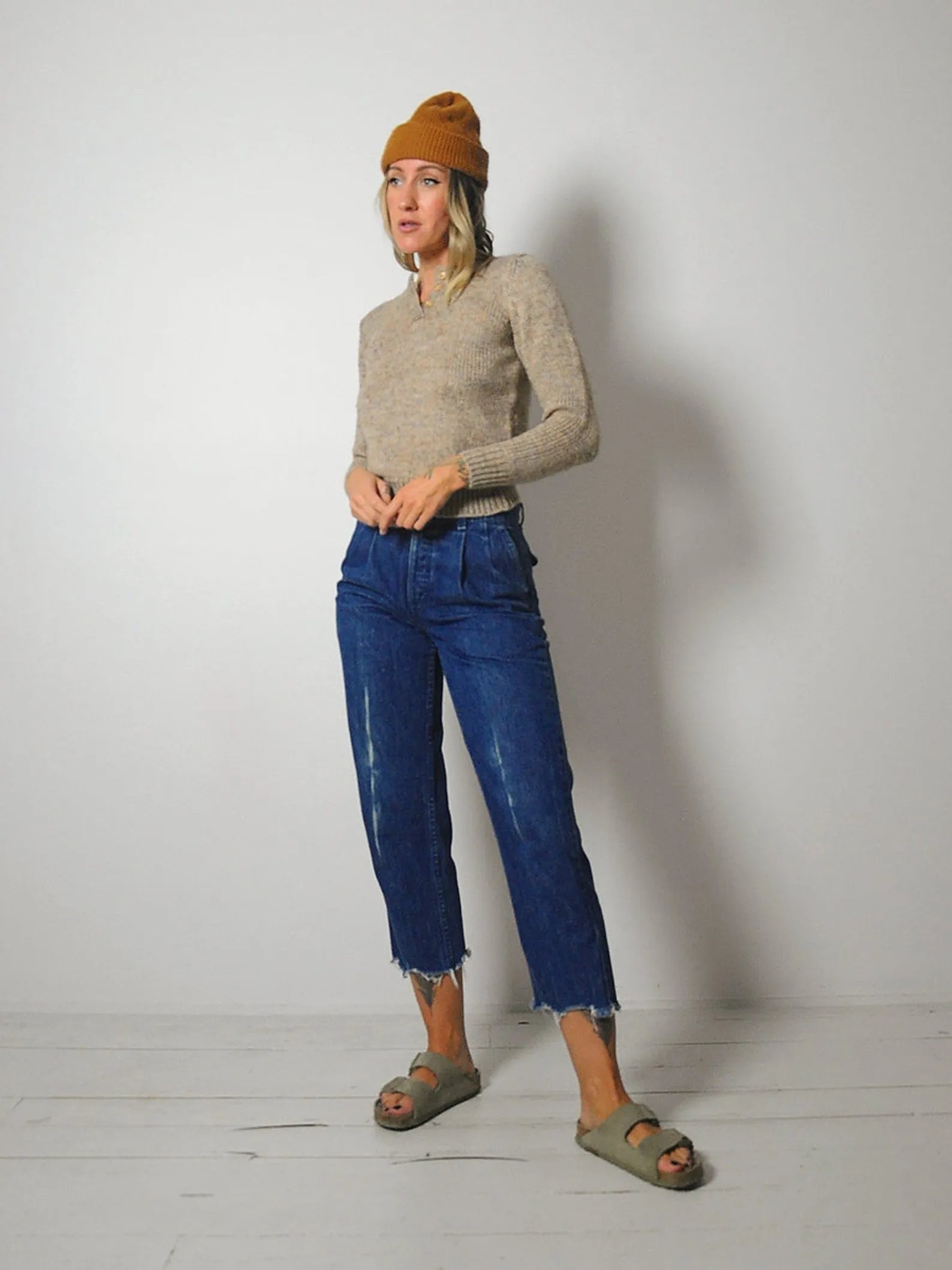 1980's Heathered Petite Sweater