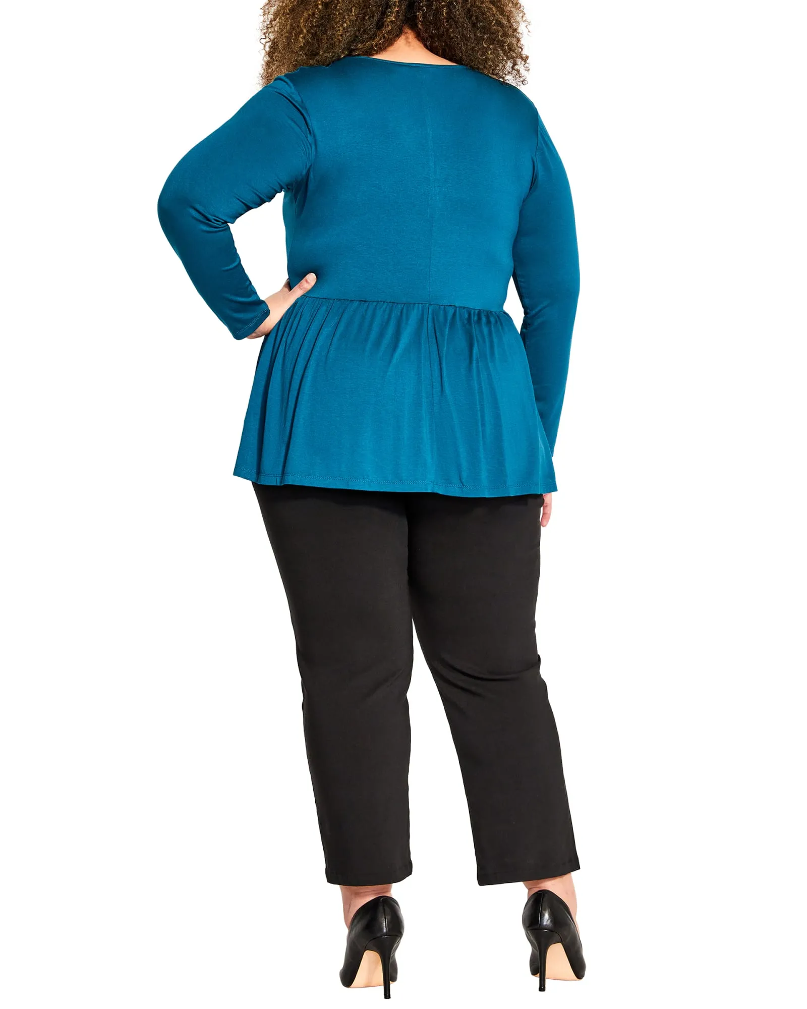 Abigail Top | Teal