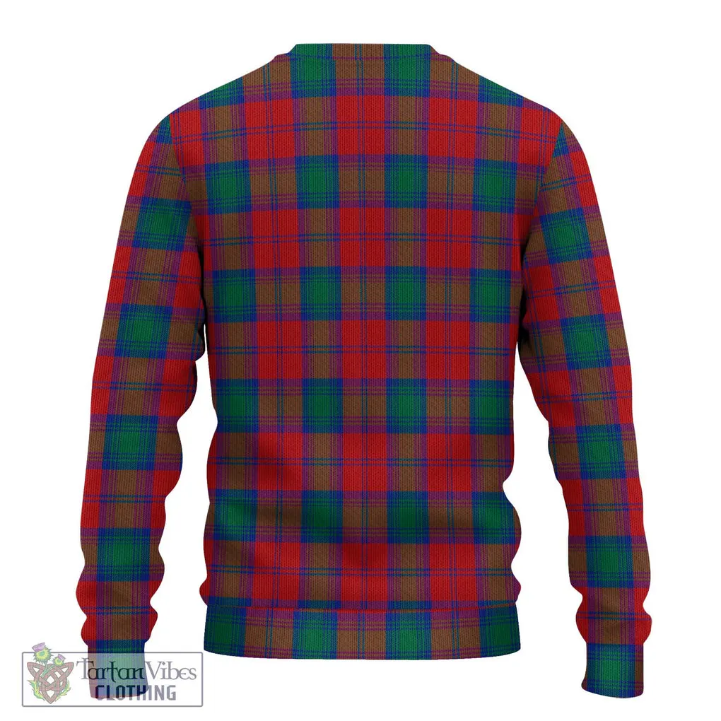 Auchinleck (Affleck) Tartan Ugly Sweater with Family Crest DNA In Me Style