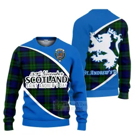 Bannatyne Family Crest Tartan Ugly Sweater Celebrate Saint Andrew's Day in Style