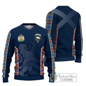 Bethune Tartan Ugly Sweater with Family Crest and Lion Rampant Vibes Sport Style