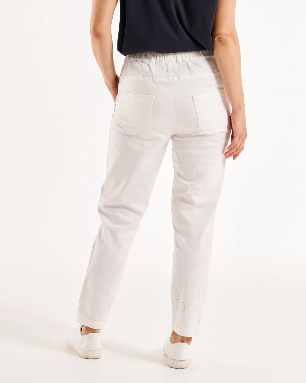 Betty Basics Brooks Jean White