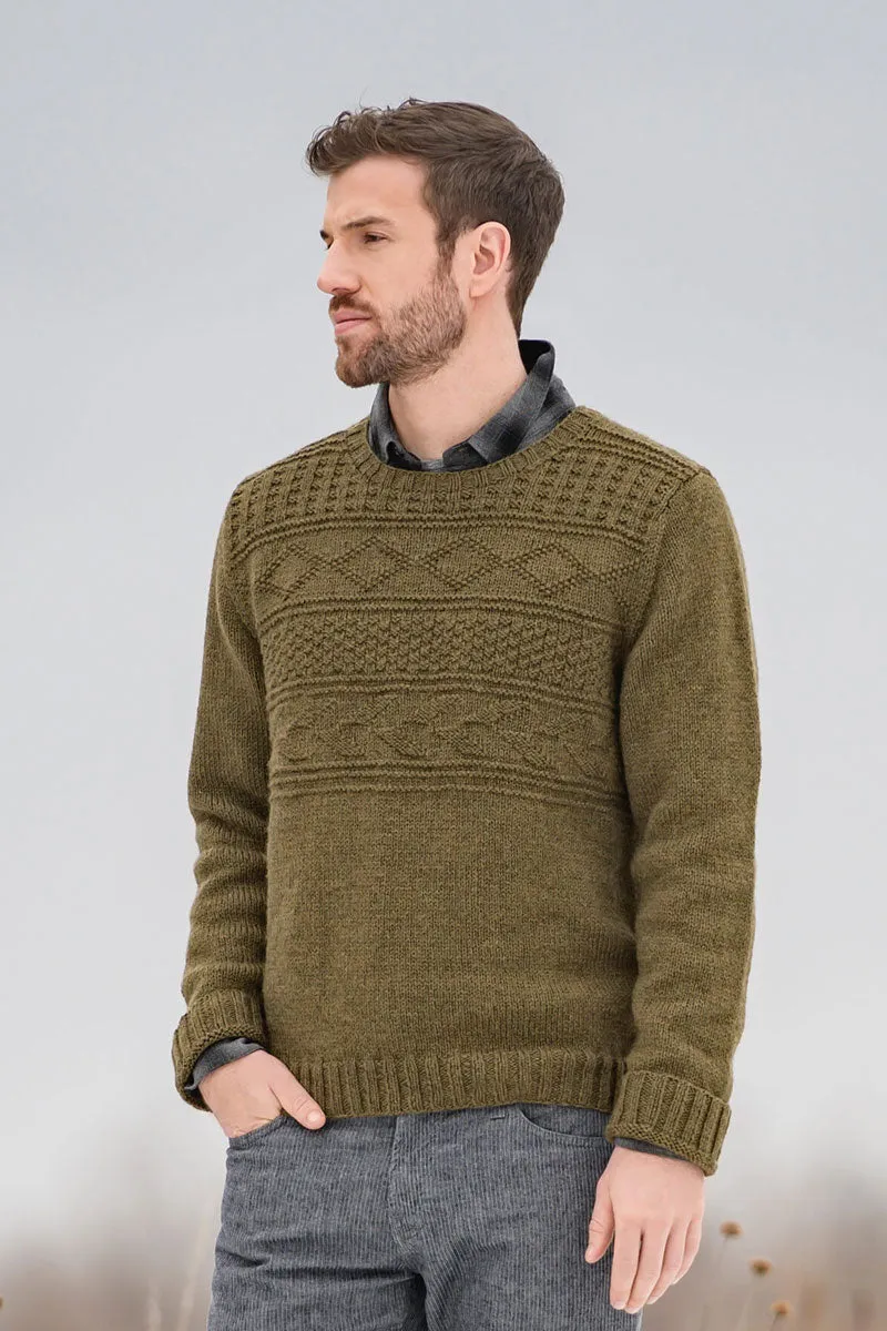 Blue Sky Fibers The Classic Series Patterns - Pemberton Pullover - PDF Download