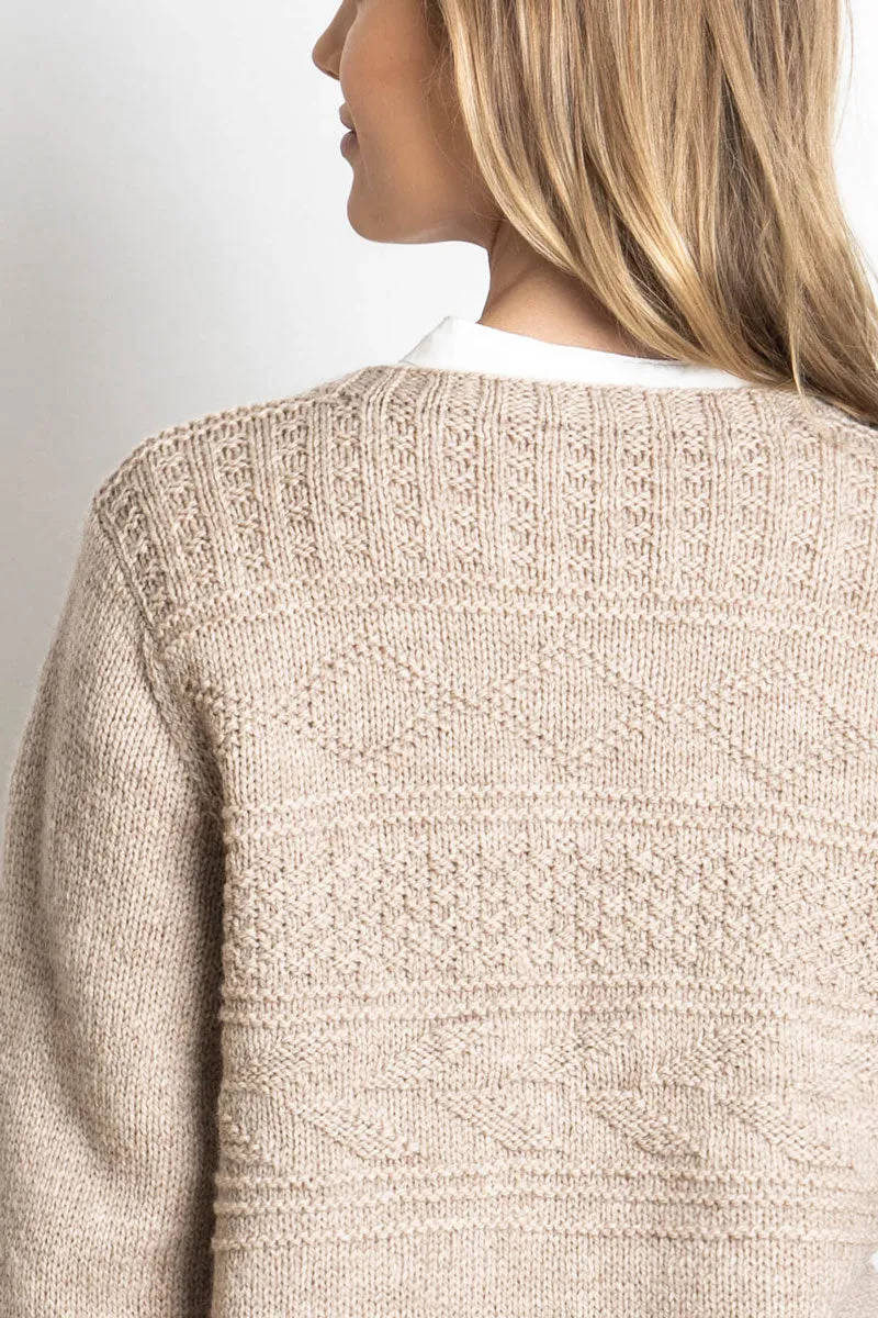 Blue Sky Fibers The Classic Series Patterns - Pemberton Pullover - PDF Download