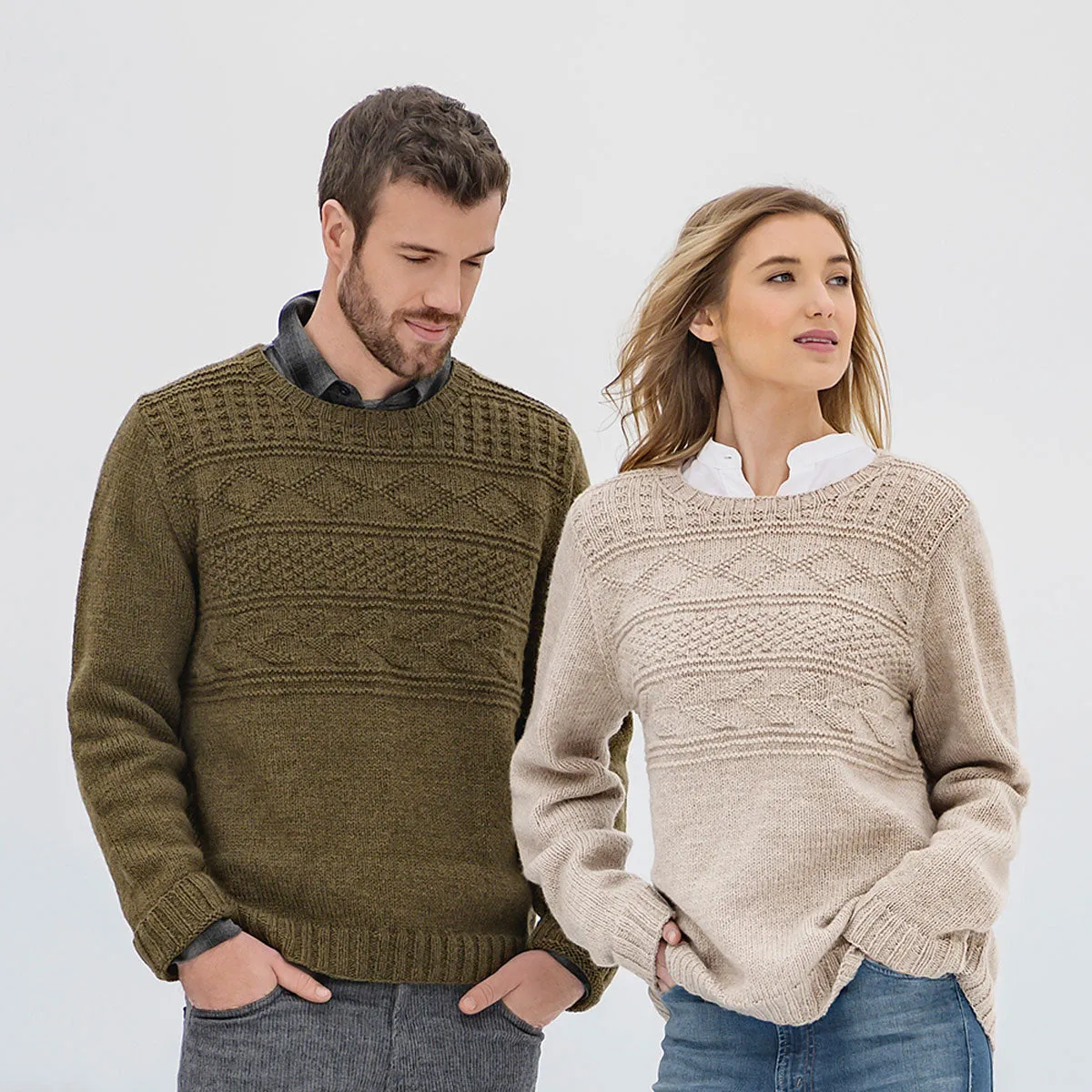 Blue Sky Fibers The Classic Series Patterns - Pemberton Pullover - PDF Download