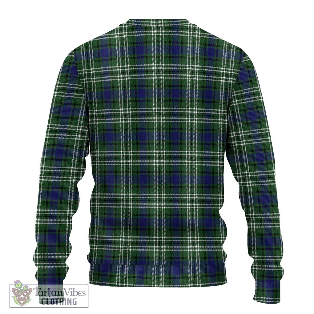 Blyth Tartan Ugly Sweater with Family Crest DNA In Me Style