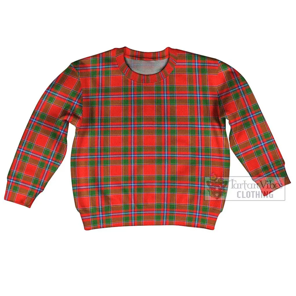 Butter Tartan Kid Ugly Sweater