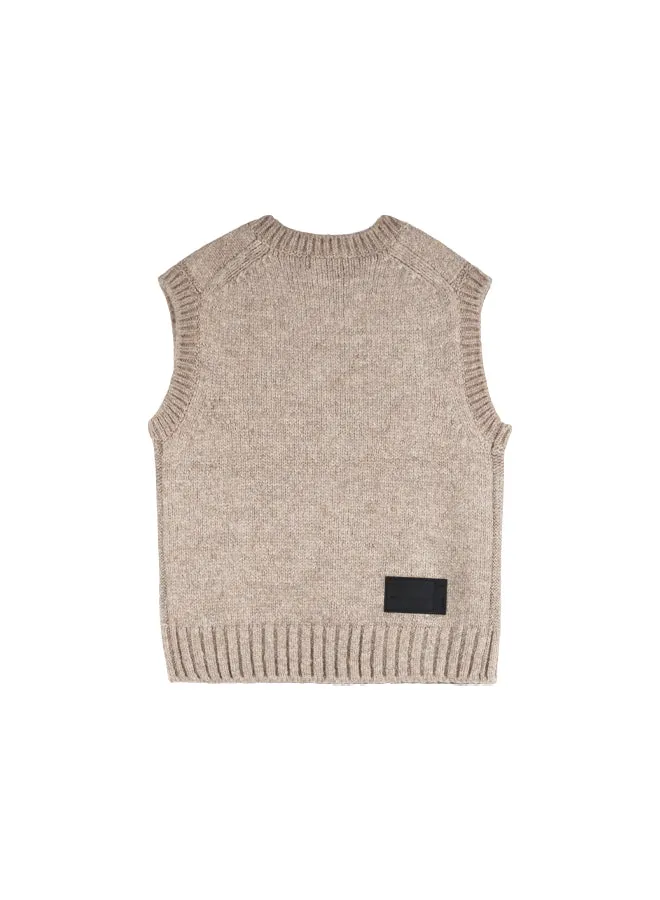 Cable Knit Vest