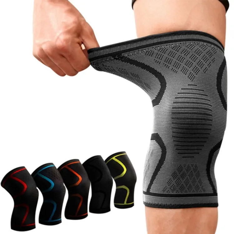 Comfortable Breathable Elastic Nylon Sports Knit Knee Pads