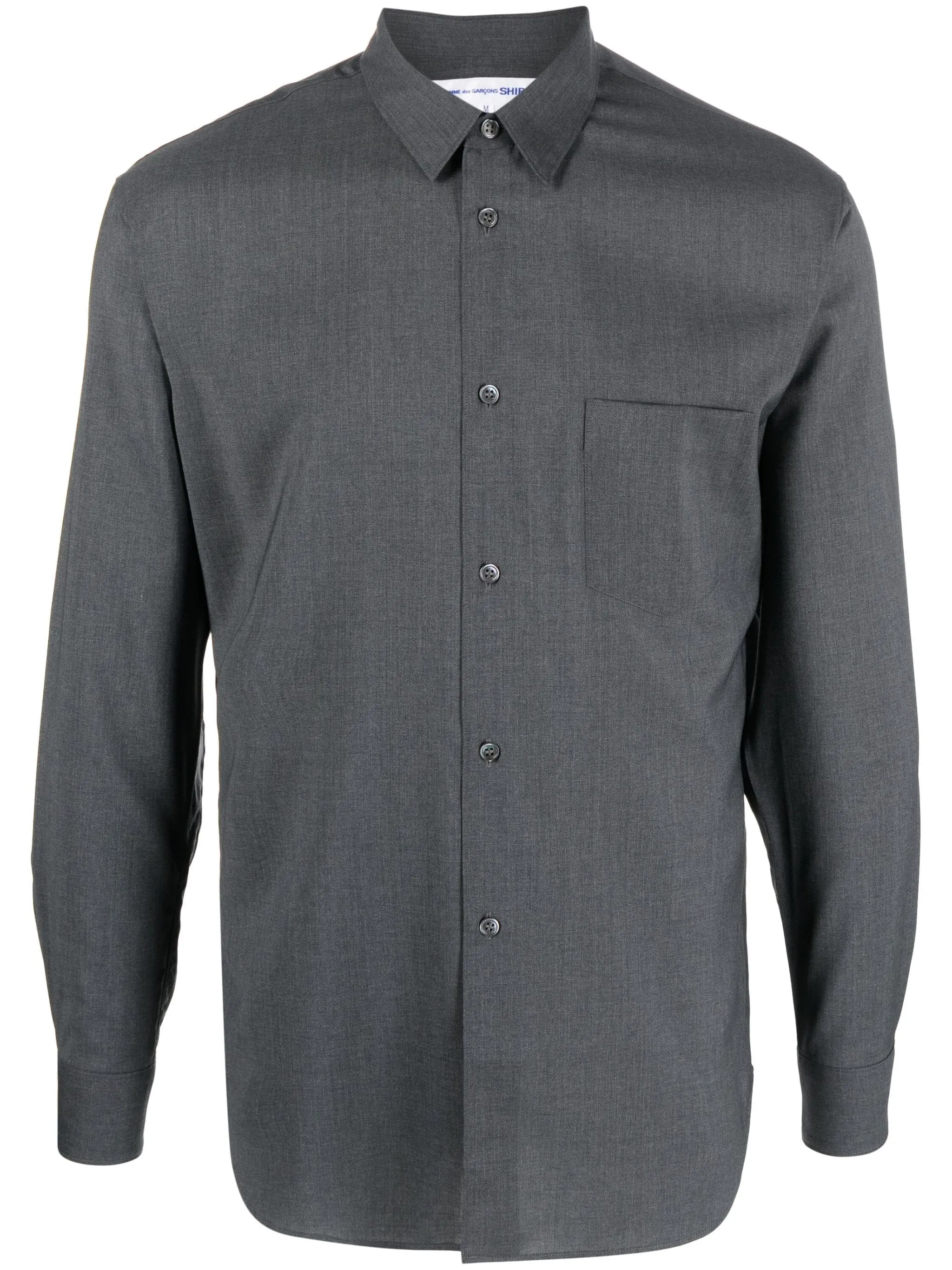 COMME DES GARCONS SHIRT - Men Fine Wool Woven Shirt