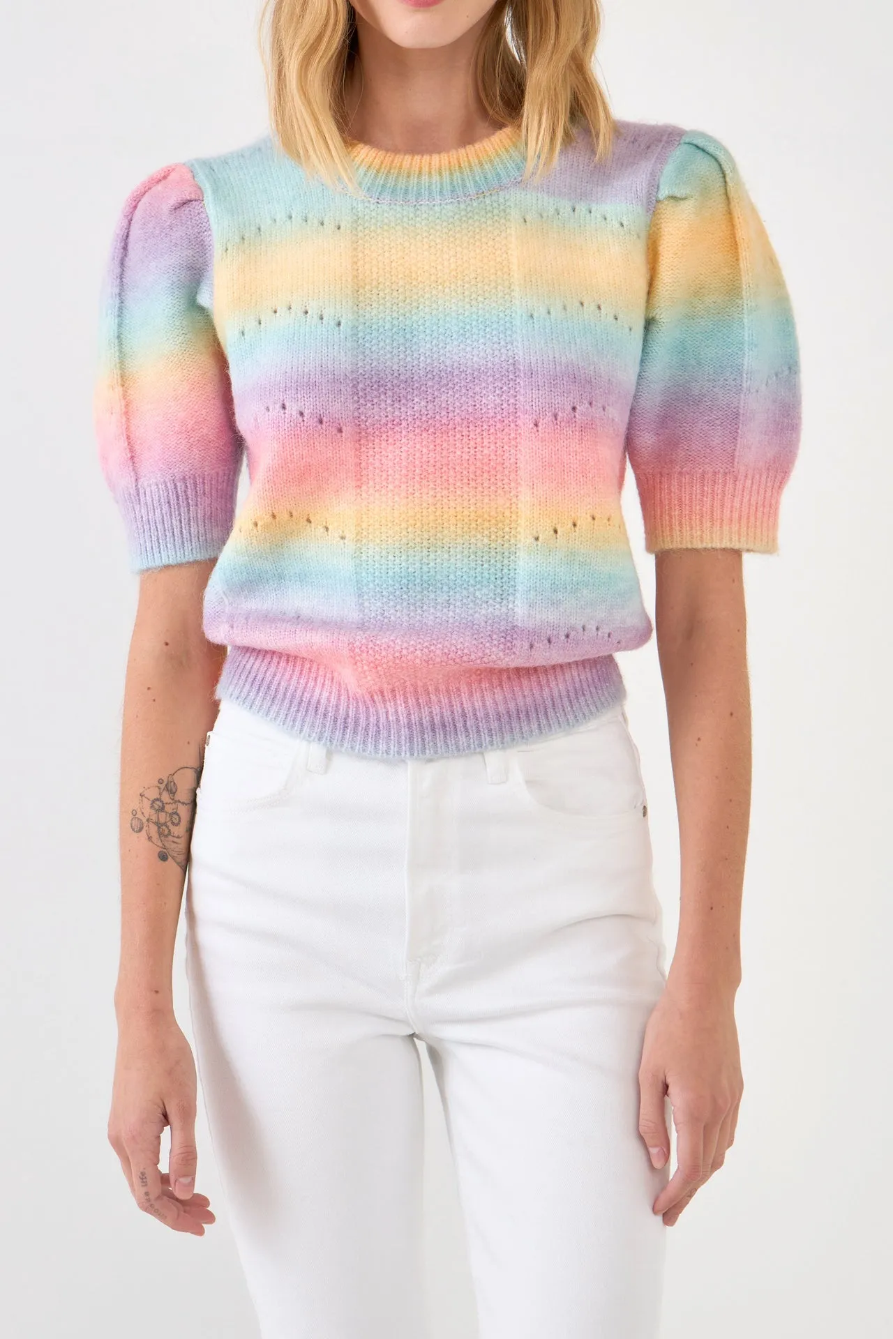 English Factory - Multi Color Knit Top