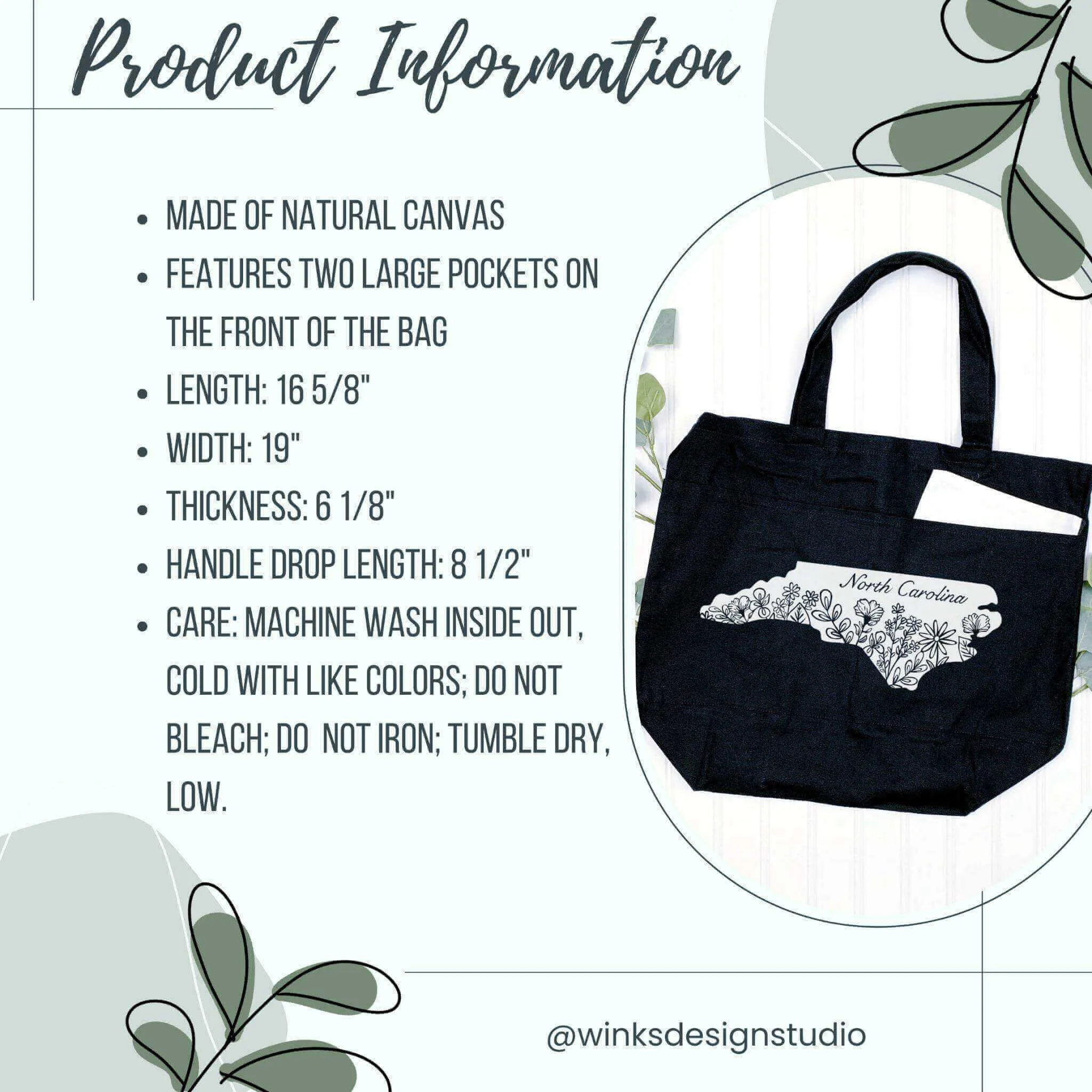 Erika's Beauty Secrets Tote with Pockets