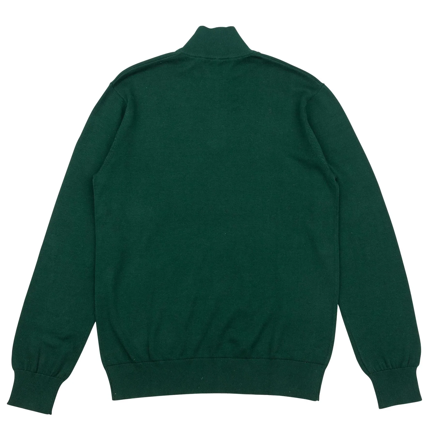 Fine Cut Long Sleeve Half Zip Pine - AW22