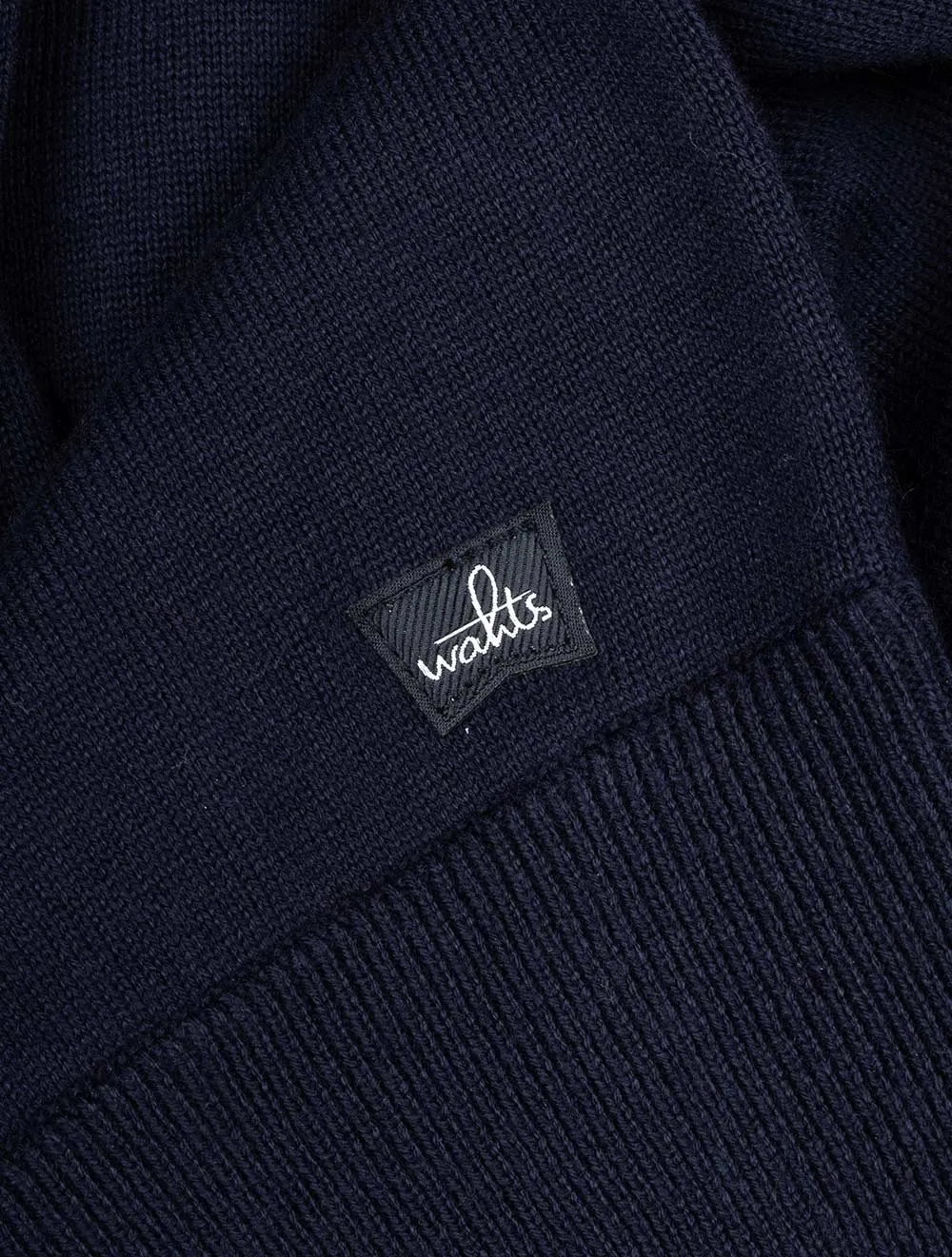 Full Zip Pullover Navy Blue