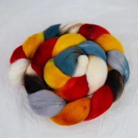 Grey Drizzle Fibers Merino Spinning Fiber