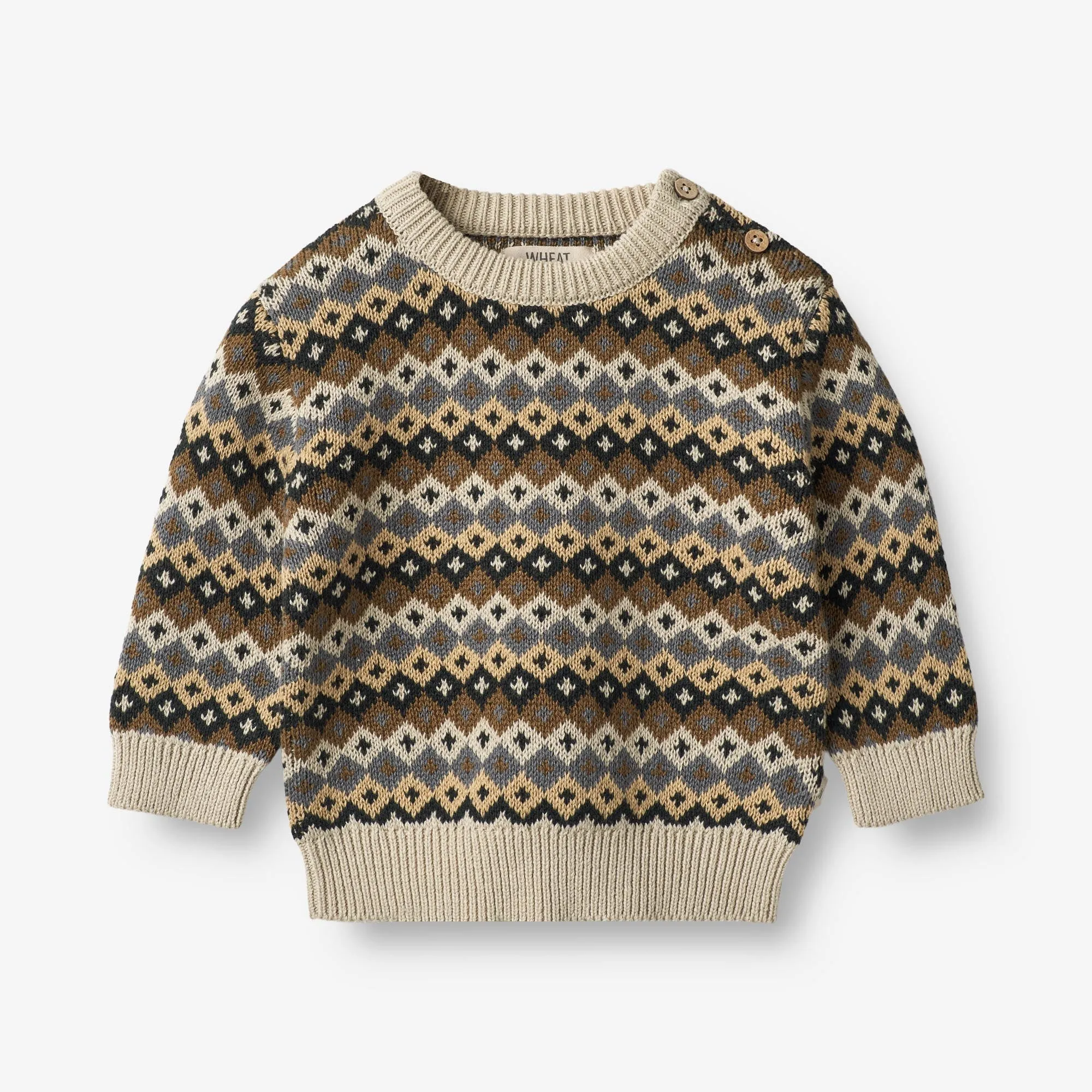 Jacquard Pullover Elias | Baby - multi blue