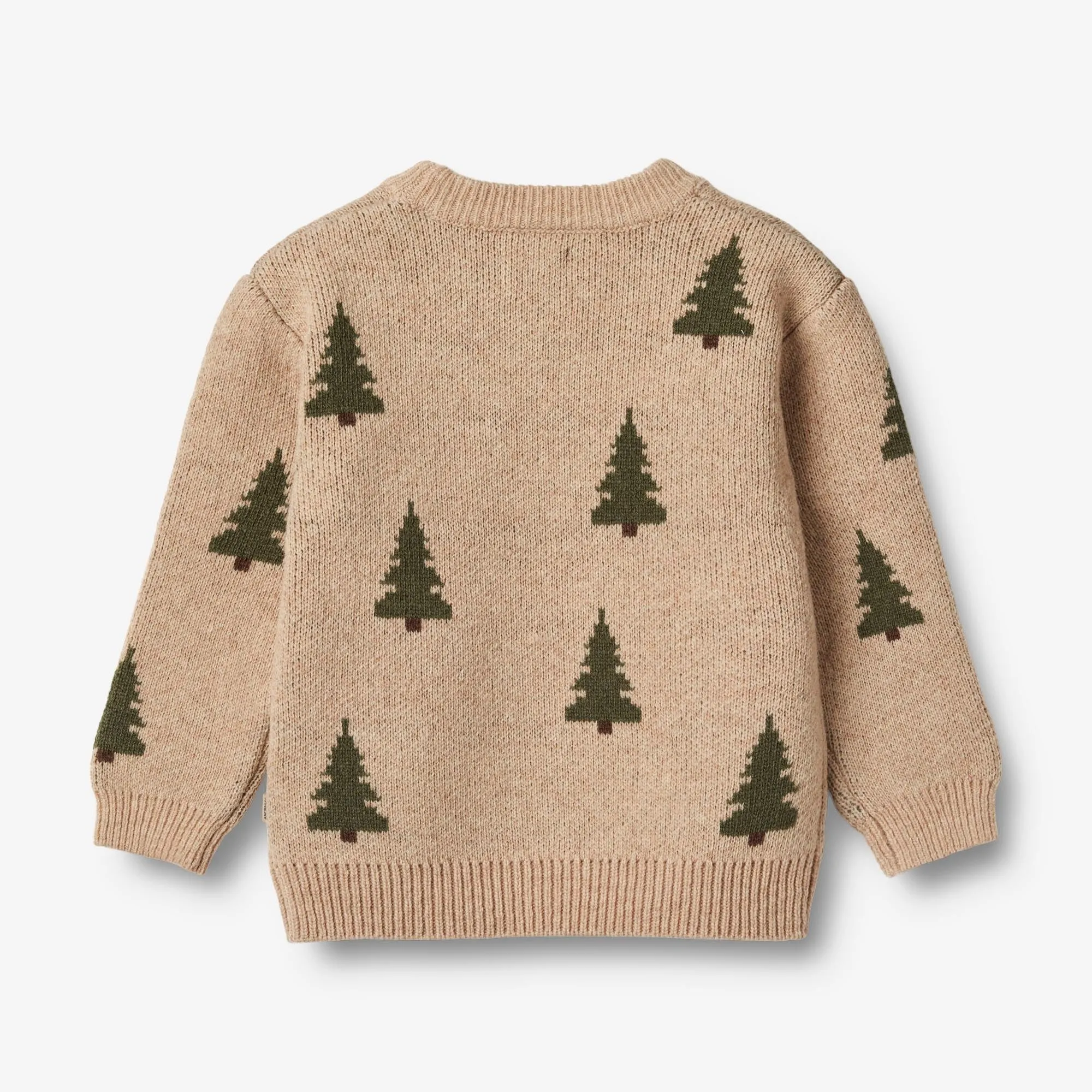 Jacquard Pullover Tree - offwhite