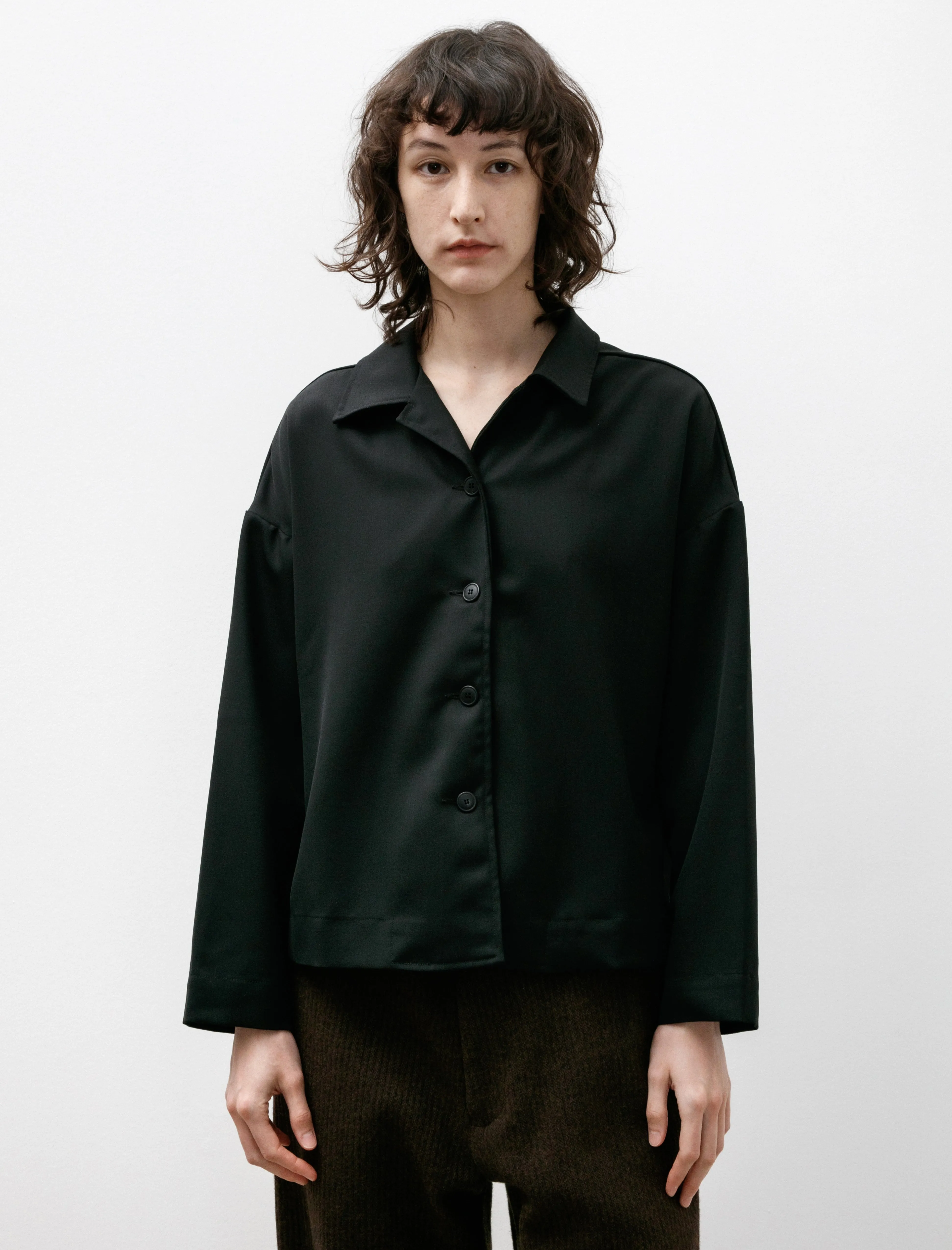 Juliette Shirt Gabardine Black