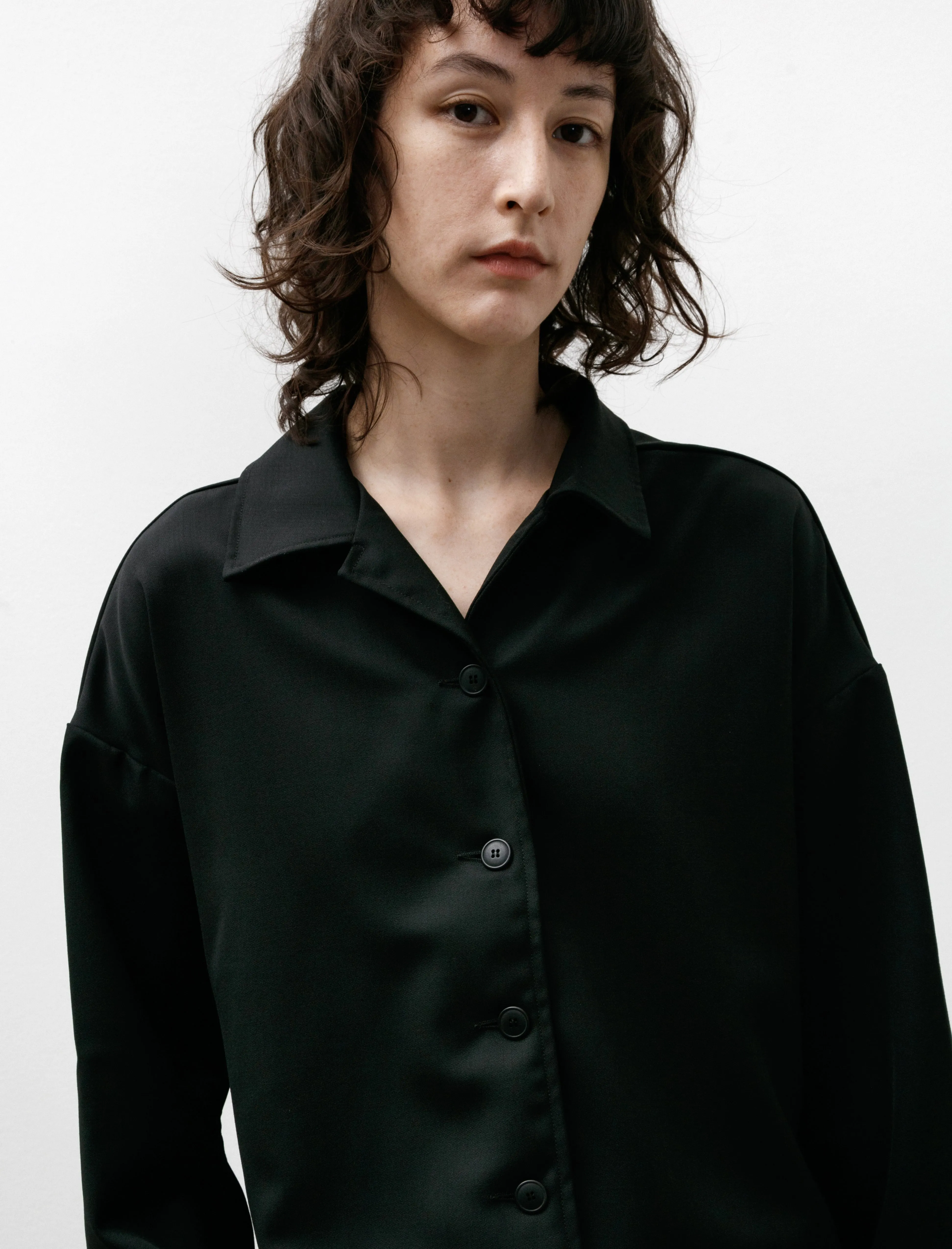 Juliette Shirt Gabardine Black