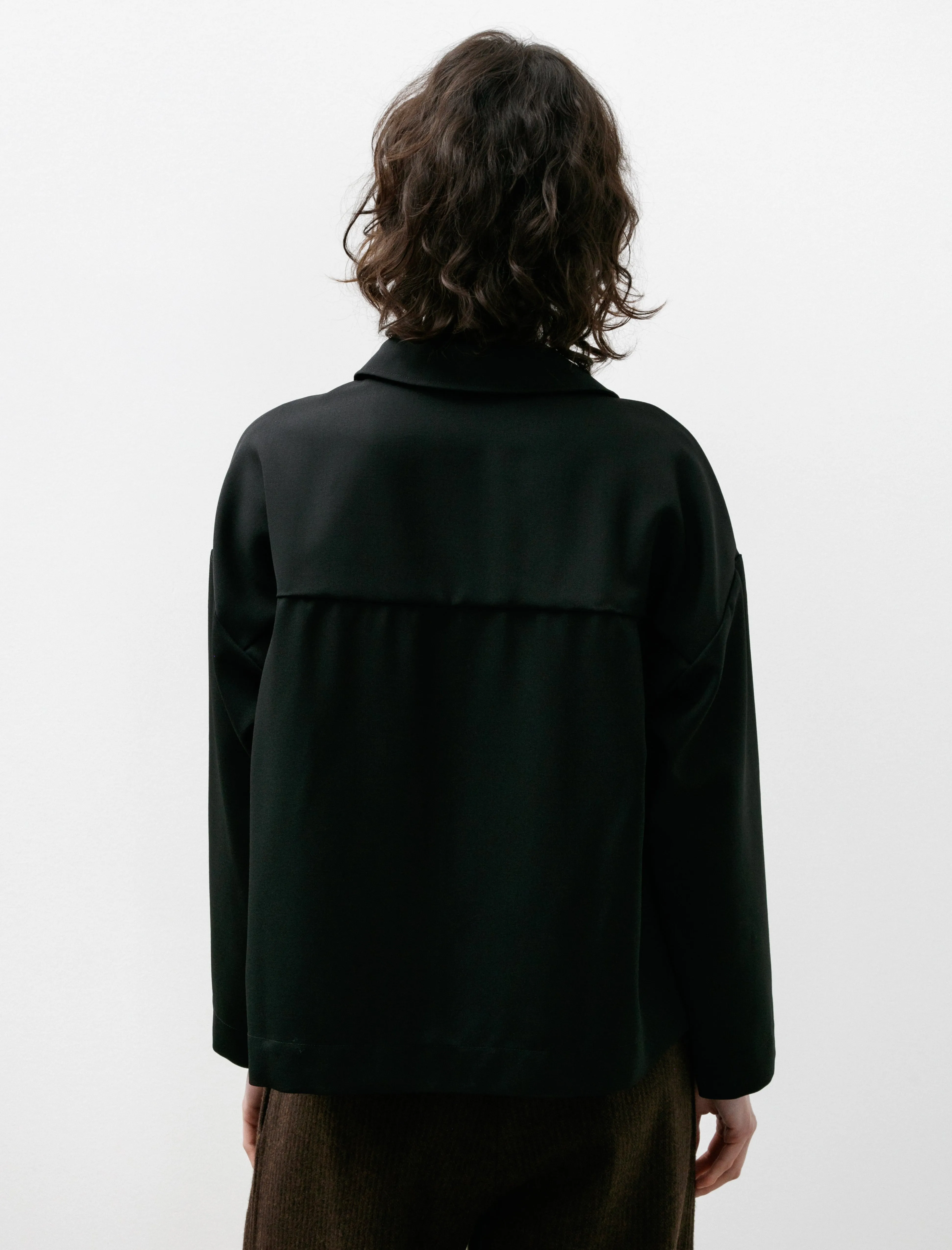 Juliette Shirt Gabardine Black