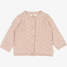 Knit Cardigan Maia | Baby - pale lilac