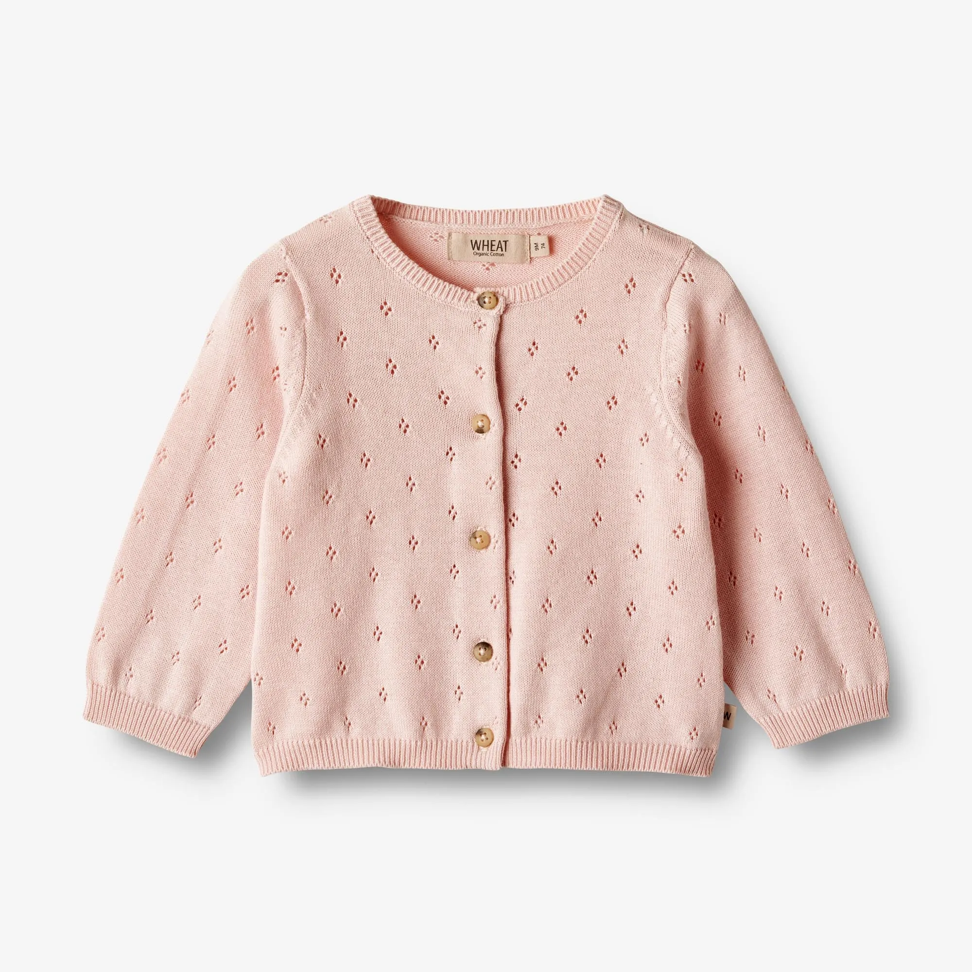 Knit Cardigan Maia | Baby - rose ballet