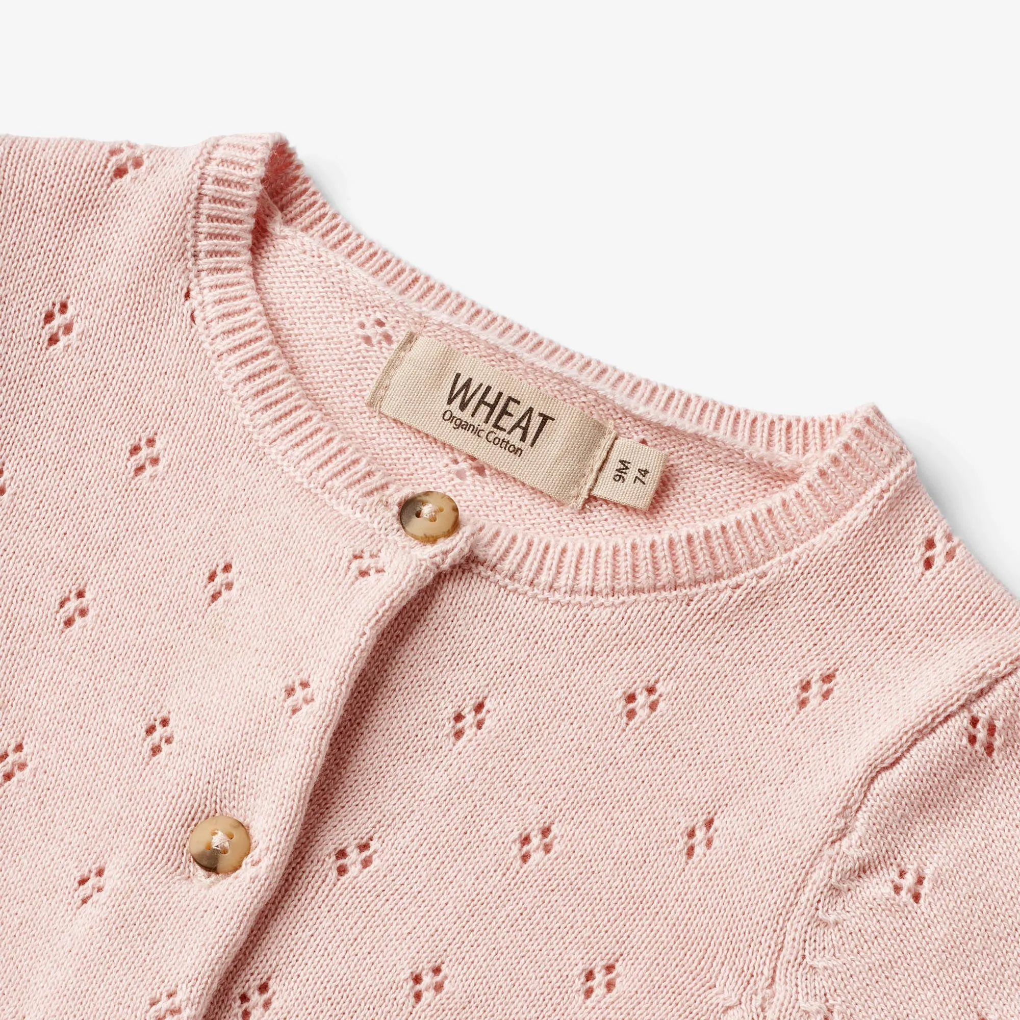 Knit Cardigan Maia | Baby - rose ballet