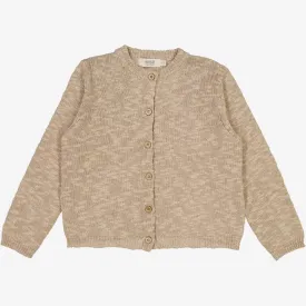 Knit Cardigan Mille - warm stone