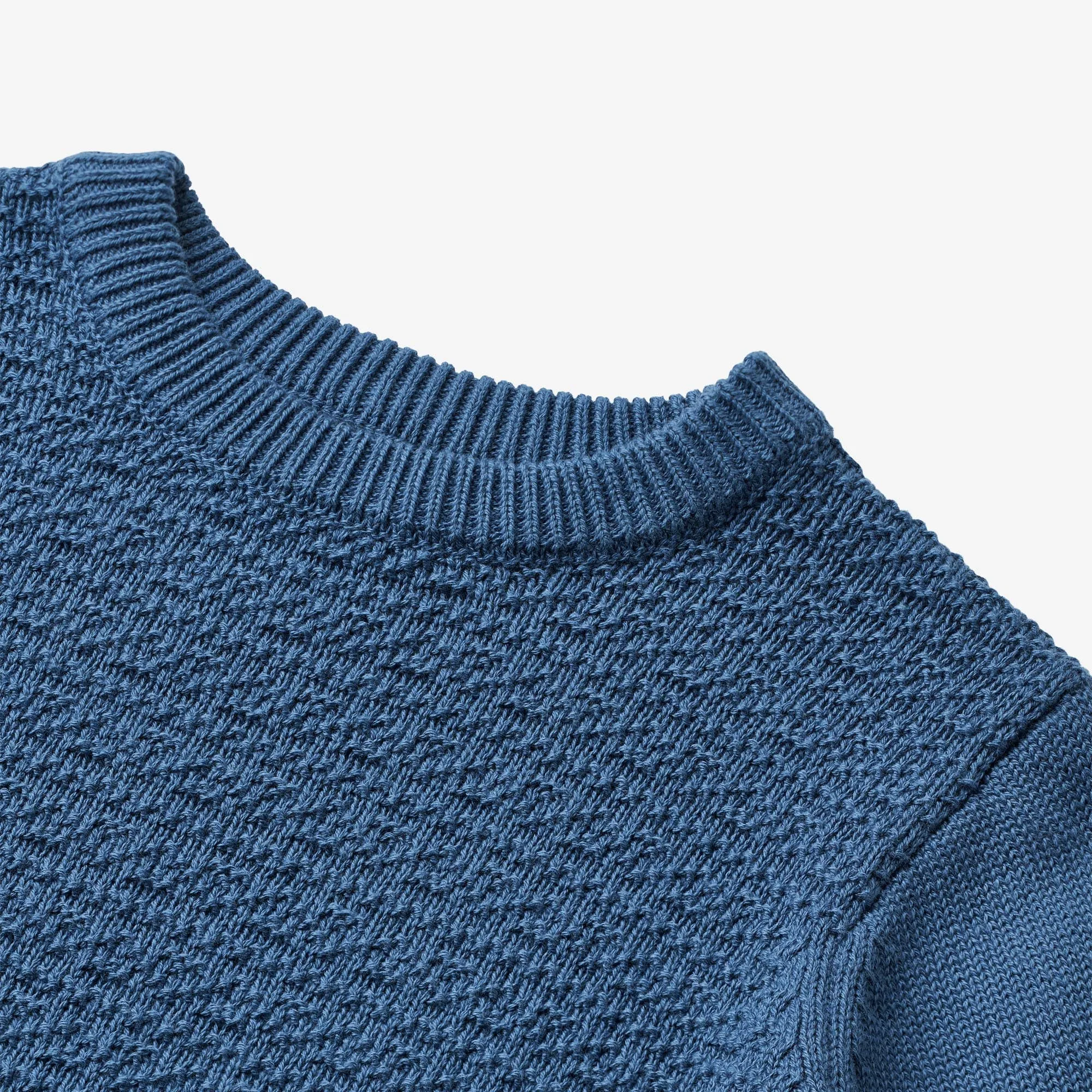 Knit Pullover Borris - deep ocean