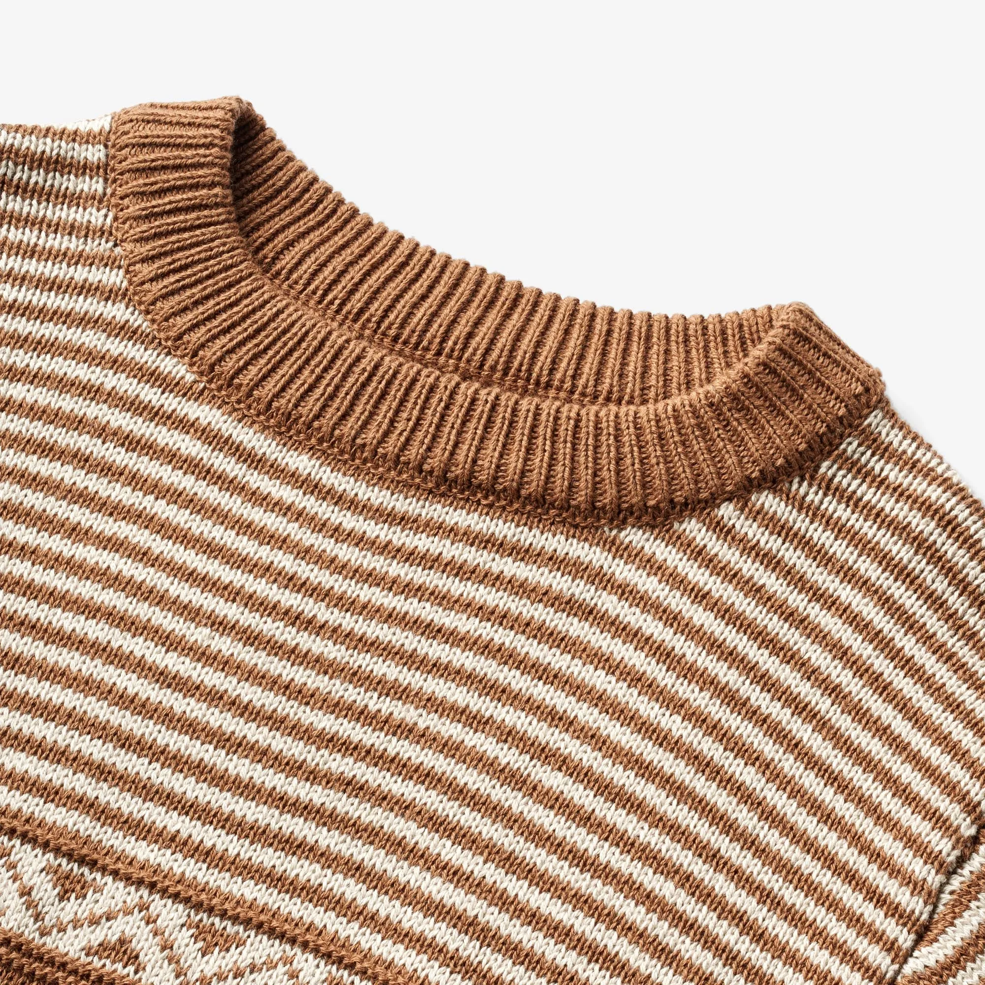 Knit Pullover Janus - caramel