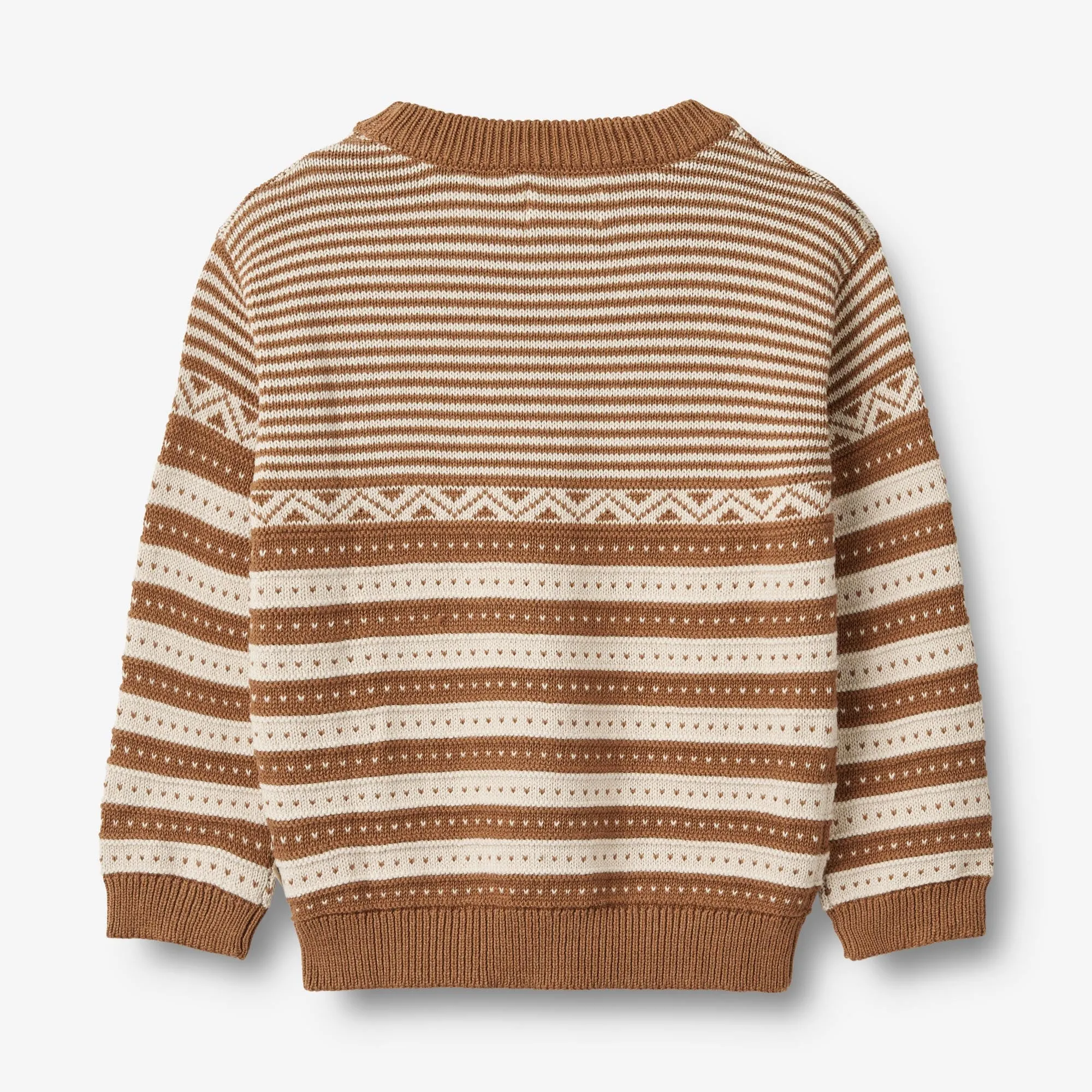 Knit Pullover Janus - caramel