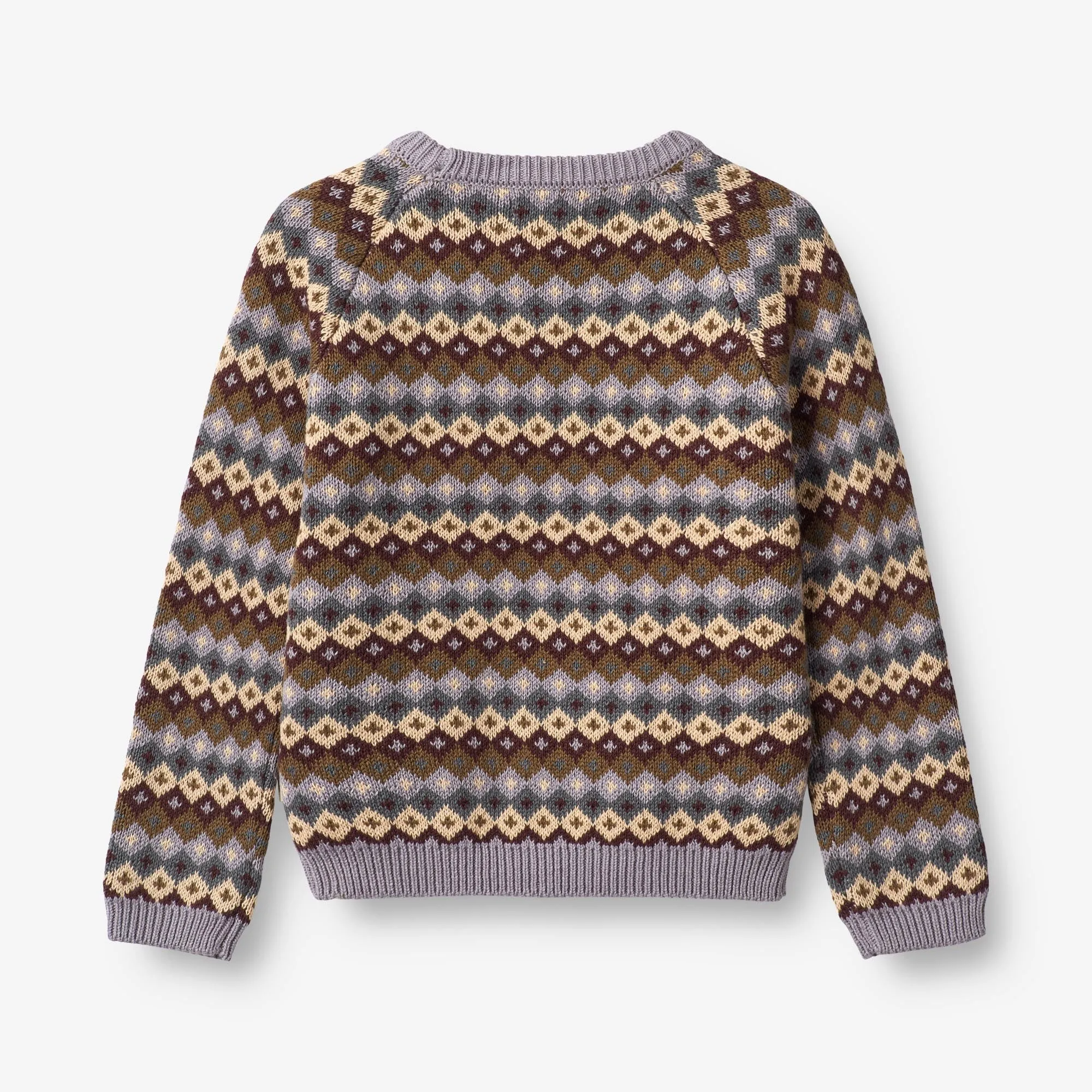 Knit Pullover Mimi Jacquard - multi lavender