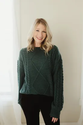 Knitted Cable Sweater