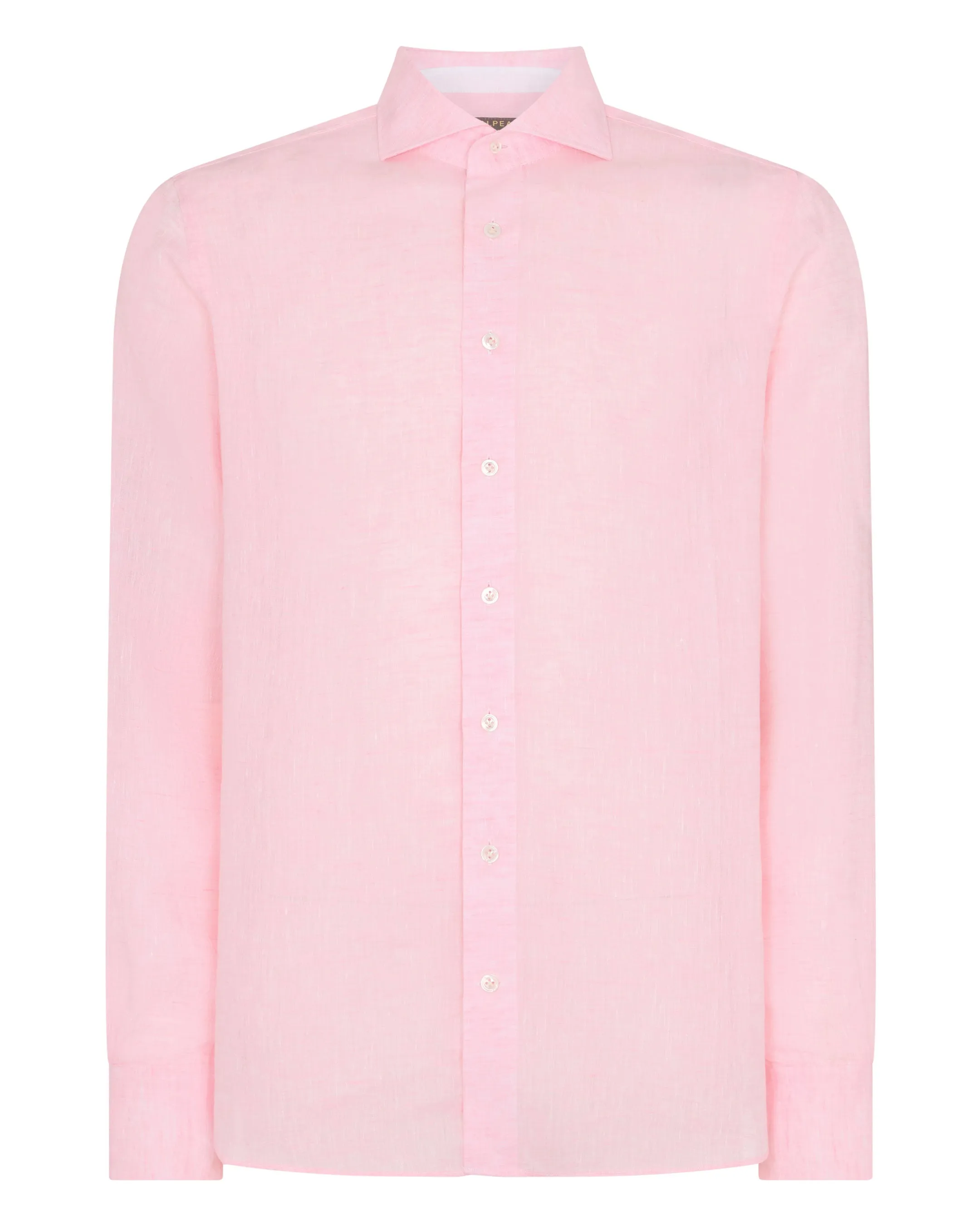 Men's Cannes Linen Shirt Pink