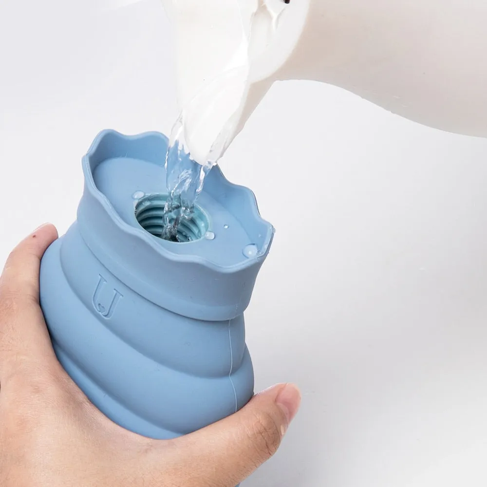 Microwave Heating Silicone Bottle Water Bag