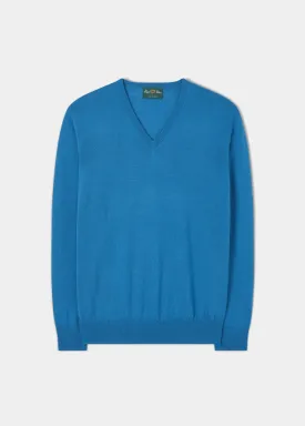 Millbreck Men's Merino Wool Jumper in Zircon - Regular Fit