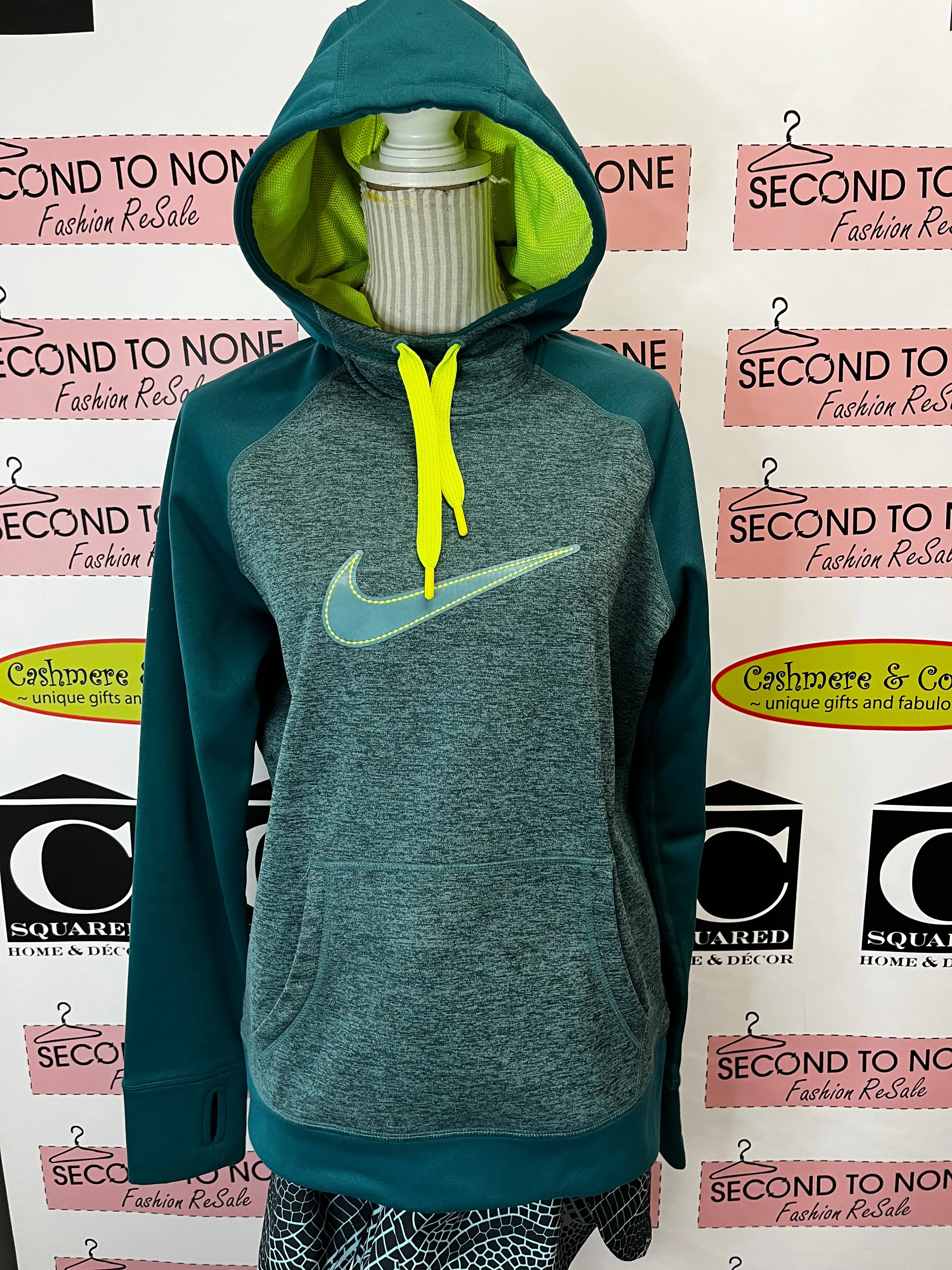 Nike Teal Hoodie (Size L)