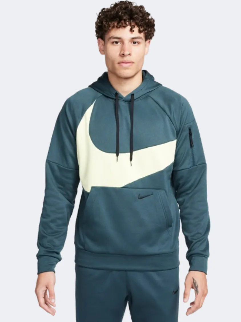 Nike Therma Fit Men Training Hoody Jungle/Luminous