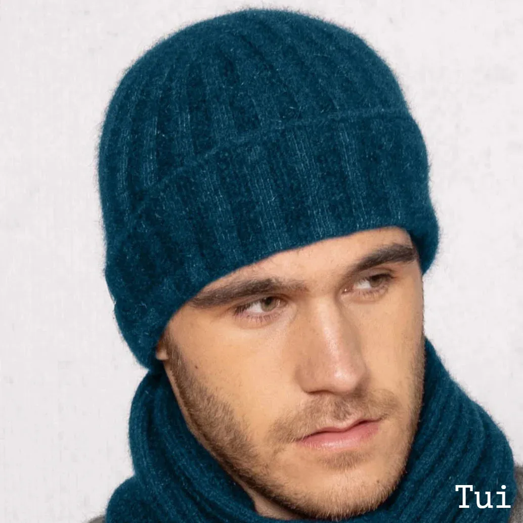 Noble Wilde Possum Merino Rib Beanie