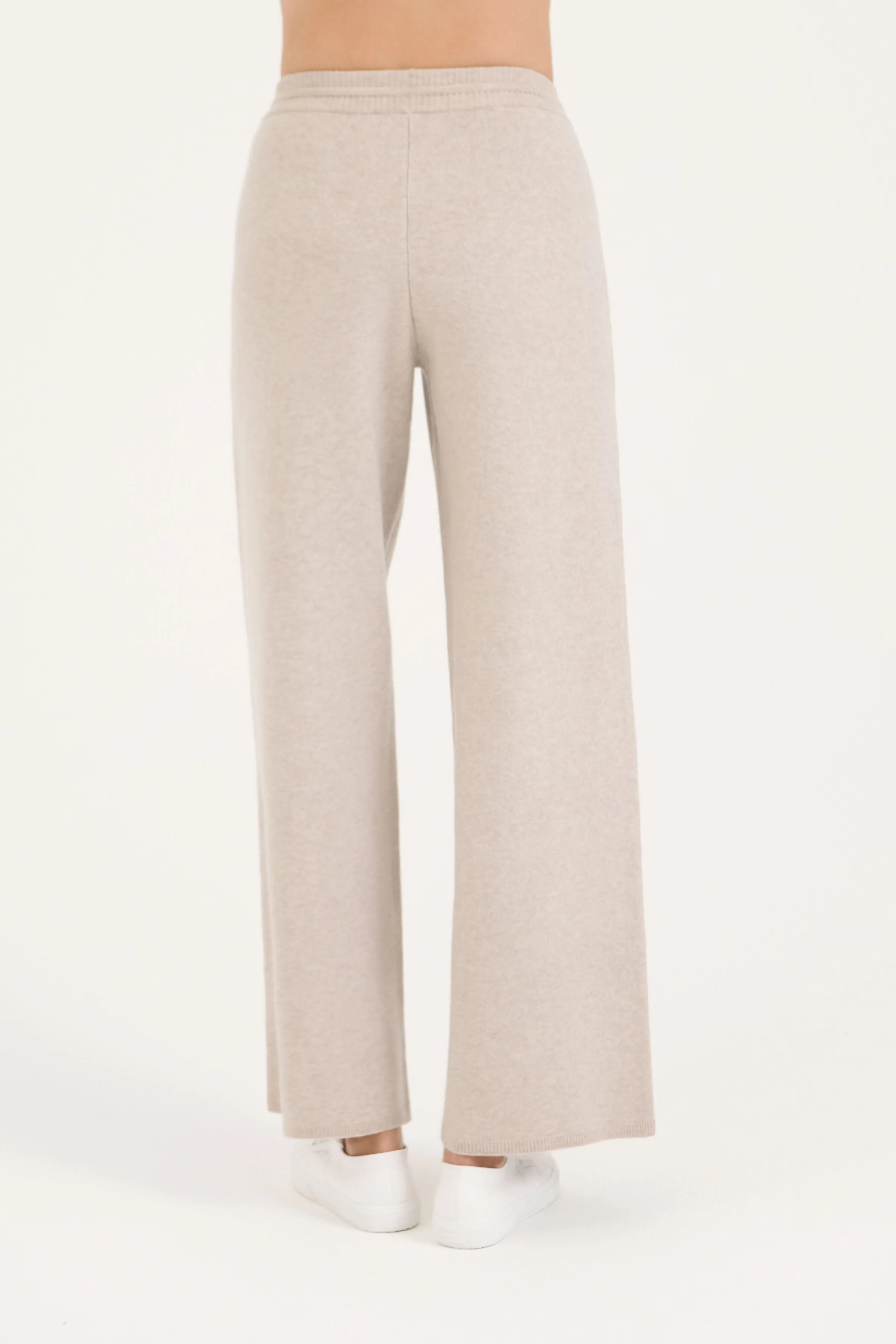 Oatmeal Zermatt Milano Knit Trouser