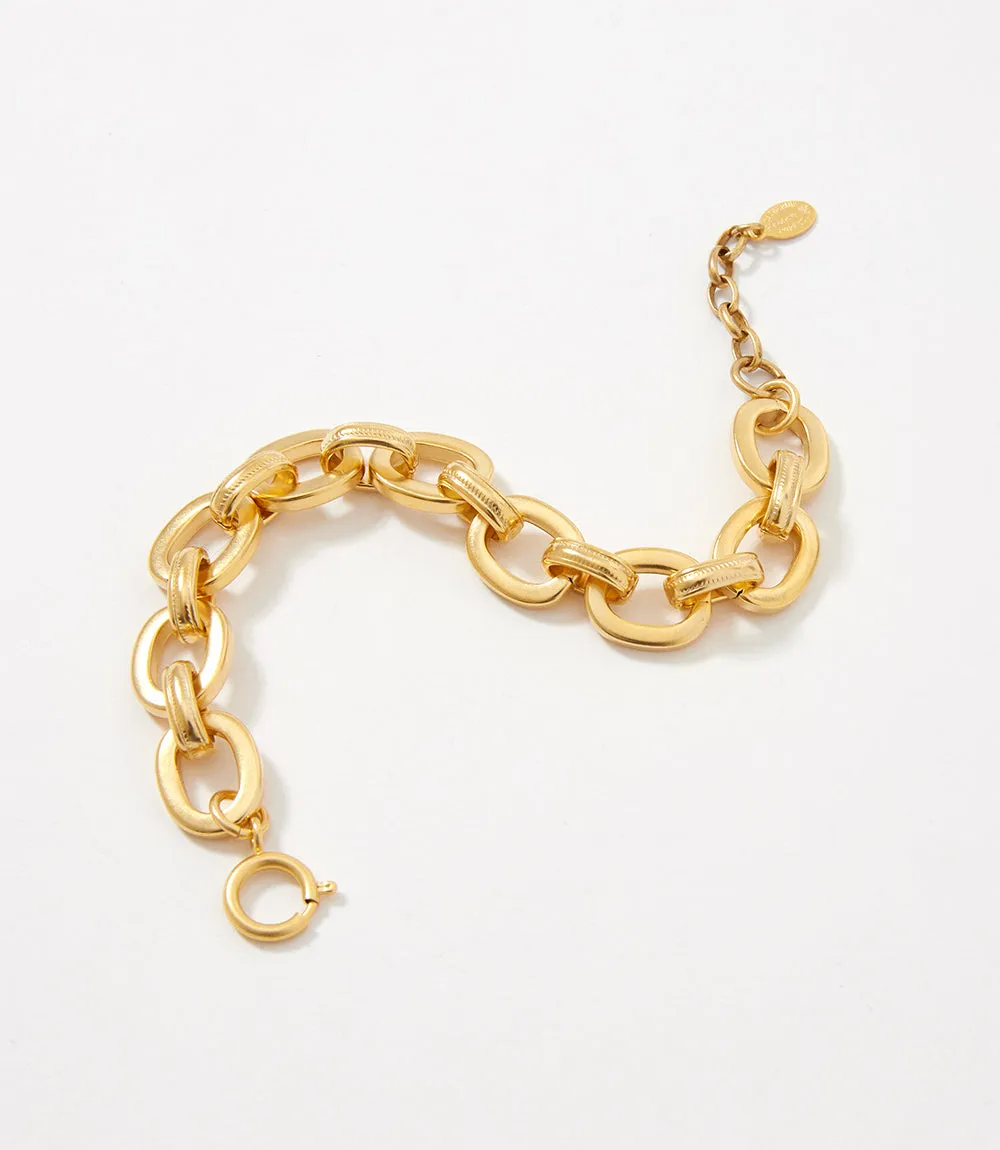 Oval Linked Bracelet