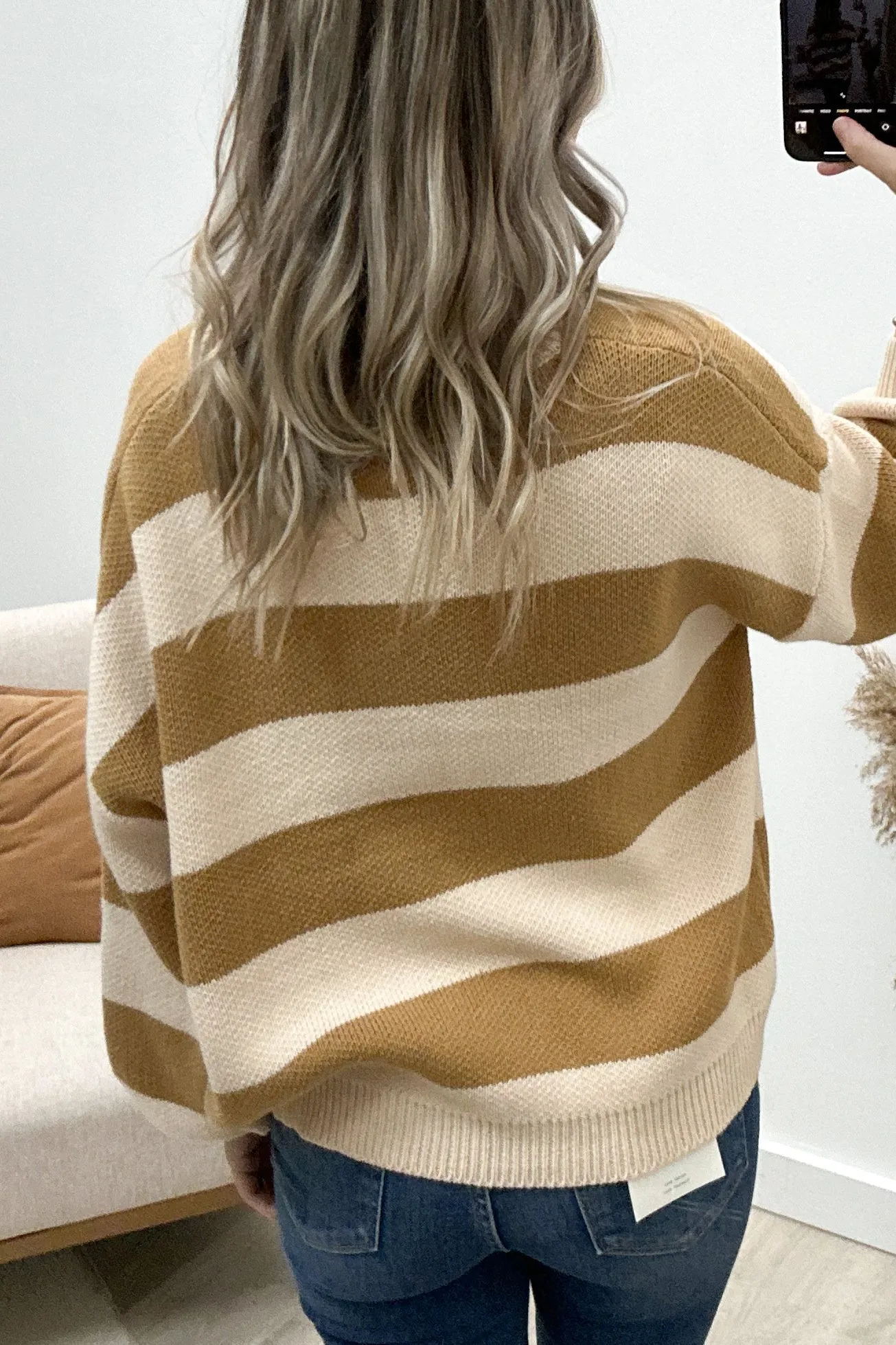 "Comfort Cutie" Sweater (Camel)