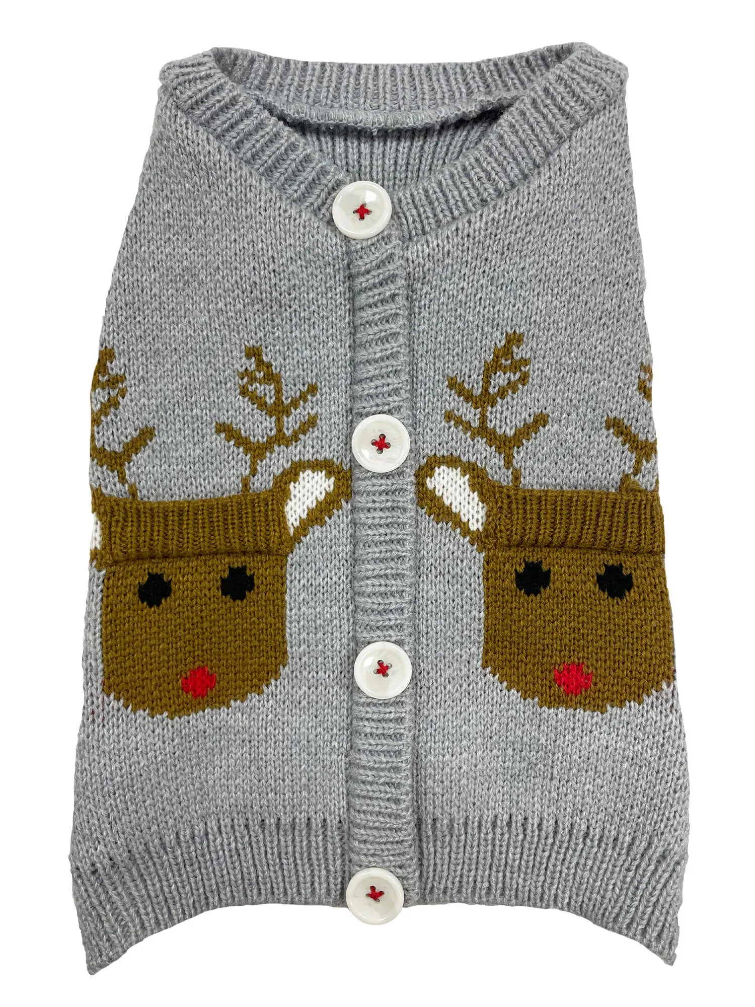 Reindeer Cardigan M/L