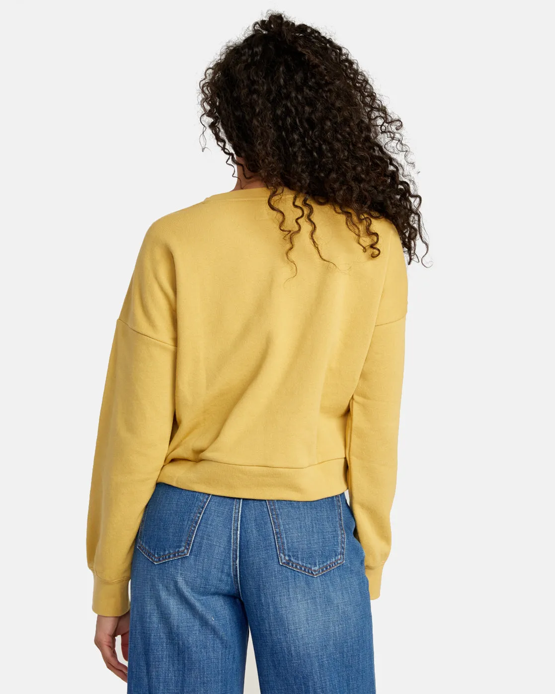 Scrypt Pullover Sweatshirt - Vintage Gold