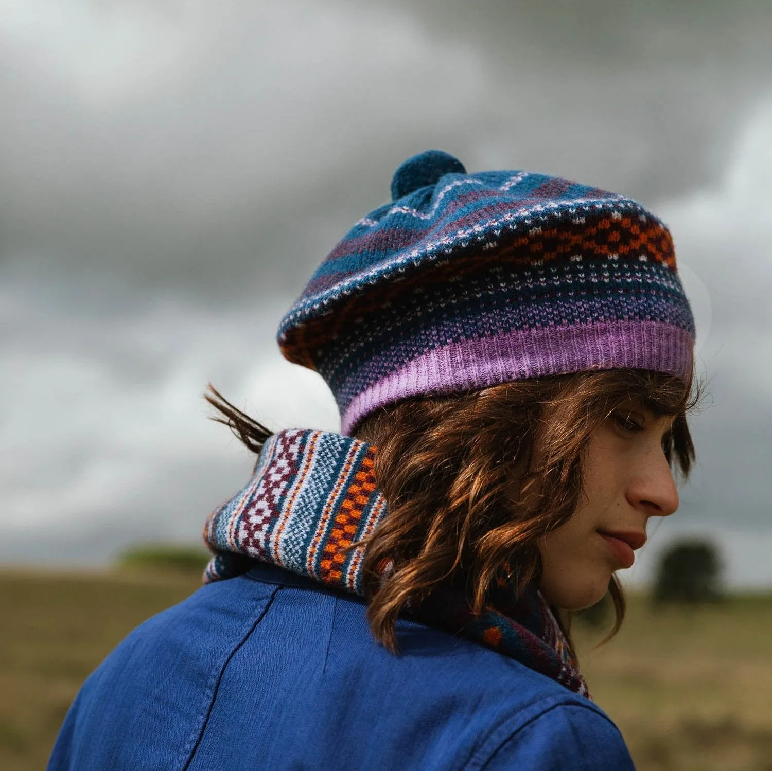 Tetbury Beret - Blackberry