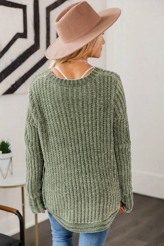 The Jesse Cable Knit Sweater