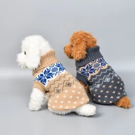 Turtleneck Dog Warm Sweater