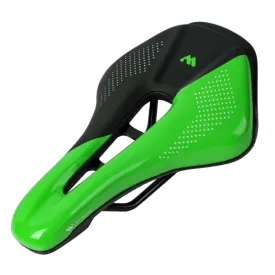 WEST BIKING Cycling Seat Hollow Breathable Comfortable Saddle Riding Equipment(Dark Green)