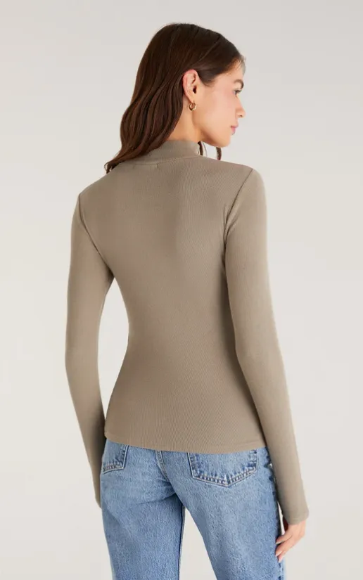 Z Supply Pandora Rib Cut Out Top - Final Sale 50% off in cart