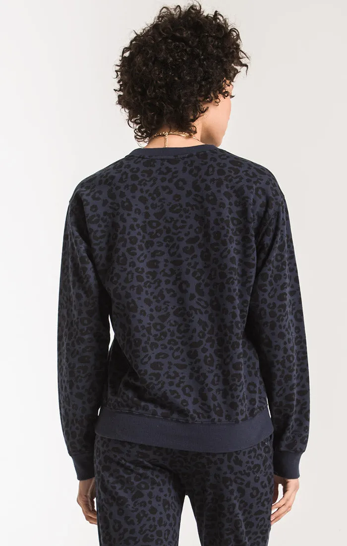 Z Supply the leopard pullover zt193994 two colors